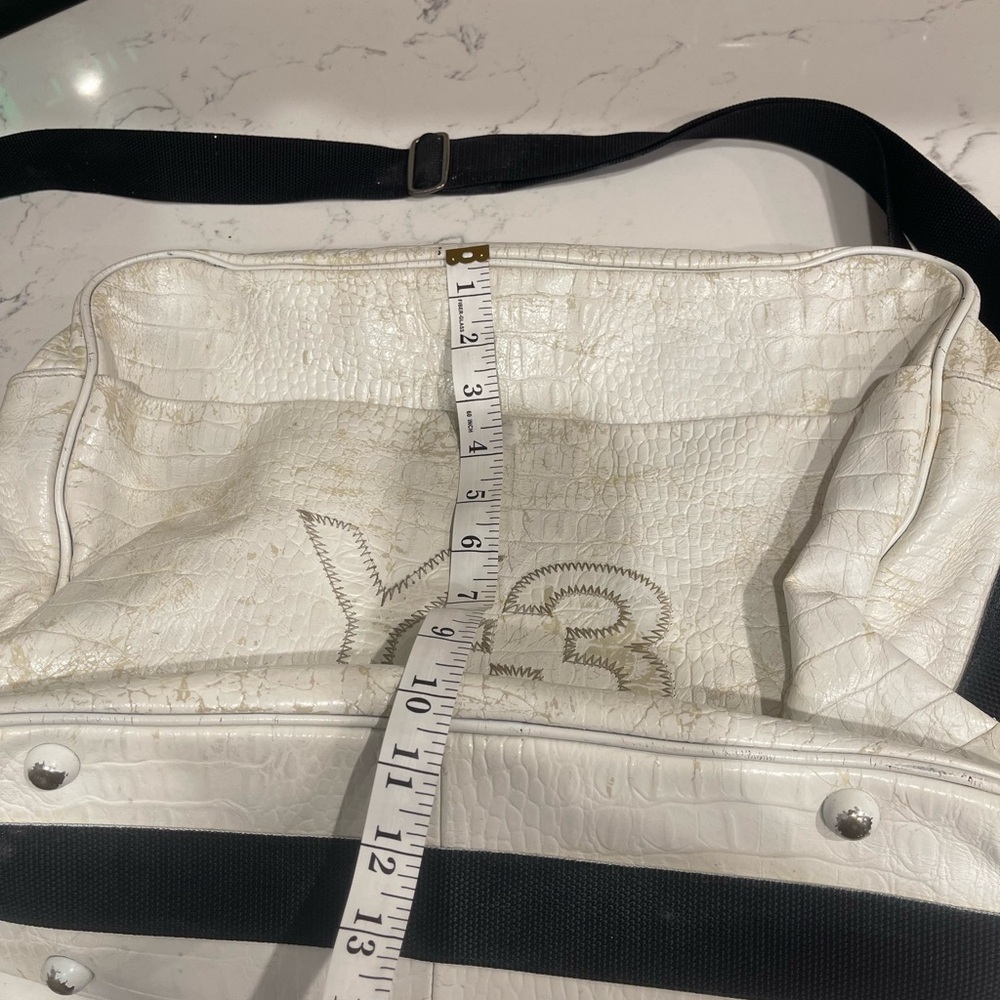 Y-3 Yohji Yamamoto White Shoulder messenger Bag CHECK PHOTOS - Picture 7 of 8
